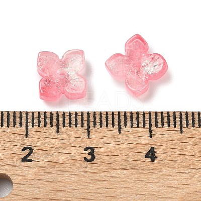 Dyed & Heated Glass Bead Caps GLAA-Z019-01L-1