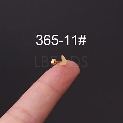 316L Surgical Stainless Steel Cartilage Earrings WG35966-11-1