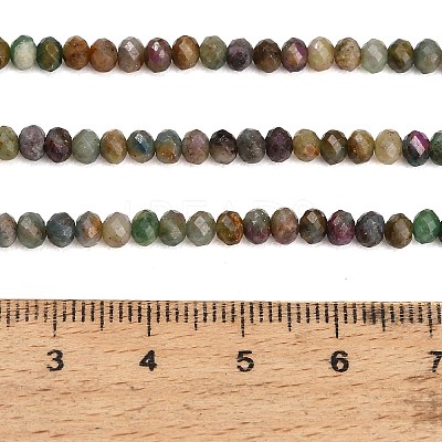 Natural Multicolor Tourmaline Beads Strands GG-CBA9722-B03-01-1