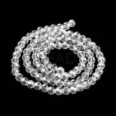 Electroplate Transparent Glass Beads Strands LS-EGLA-A035-T6mm-A19-1