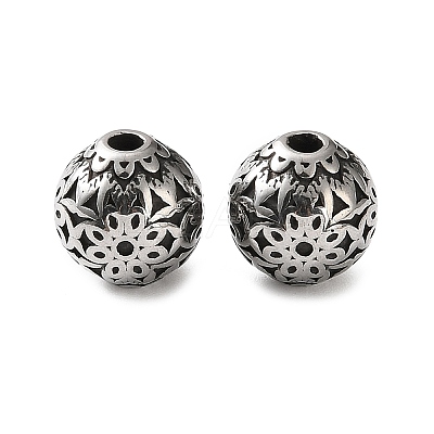 304 Stainless Steel Beads SA-CBA043D-01B-AS-1
