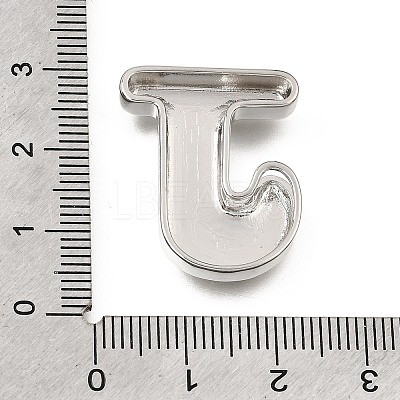 Brass Slide Charms KK-Z163-01P-J-1