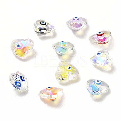 Transparent Glass Beads GLAA-F121-11-1