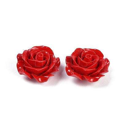 Synthetic Coral Carved Beads CORA-M001-03C-1