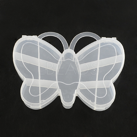 Butterfly Plastic Bead Storage Containers CON-Q023-14-1