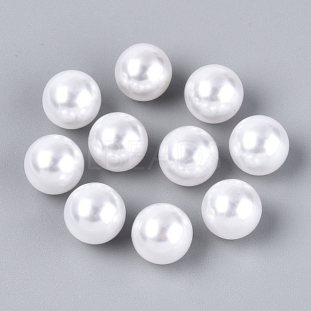 Imitation Pearl Acrylic Beads OACR-S011-11mm-Z9-1