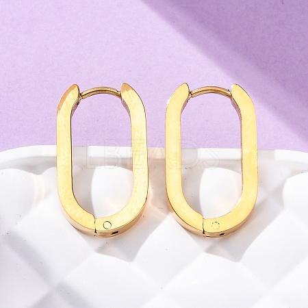 304 Stainless Steel Huggie Hoop Earrings X-STAS-H156-11C-G-1