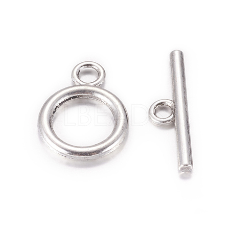 Tibetan Style Alloy Toggle Clasps LF0273Y-1