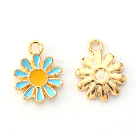 Alloy Enamel Charms ENAM-S121-049B-1