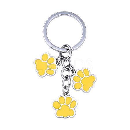 Alloy Enamel Keychains KEYC-YW00198-12-1