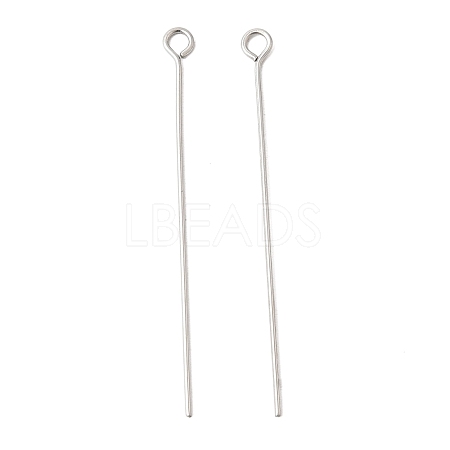 Tarnish Resistant 304 Stainless Steel Eye Pin STAS-R045-45mm-1