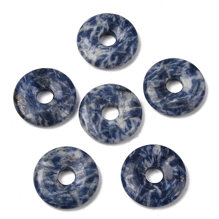 Natural Blue Spot Jasper Pendants G-A320-01A-11-1