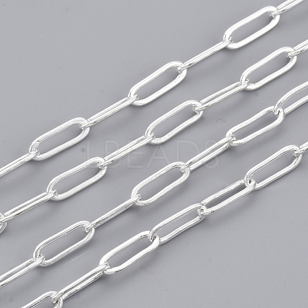 Brass Paperclip Chains X-CHC-S008-001C-S-1