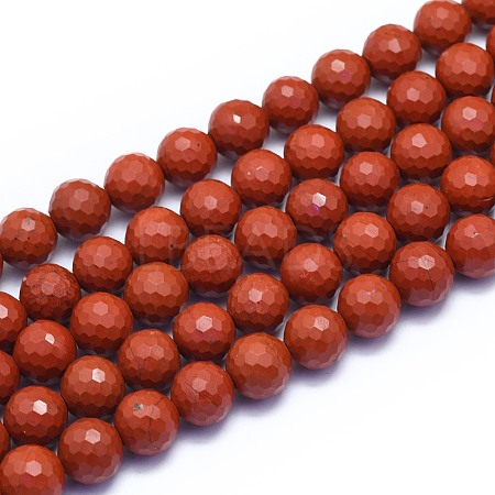 Natural Red Jasper Beads Strands G-K310-A11-10mm-1