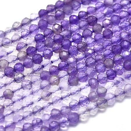 Natural Amethyst Beads Strands G-I289-01-1