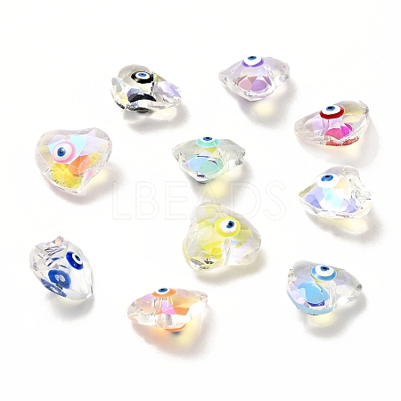 Transparent Glass Beads GLAA-F121-11-1
