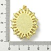 Eco-Friendly Brass Pendants KK-A204-02C-02G-3