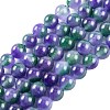 Natural Malaysia Jade Beads Strands G-A146-8mm-C12-2