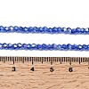 Glass Beads Strands EGLA-S056-2mm-02-5