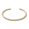 Ion Plating(IP) 304 Stainless Steel Cuff Bangles for Women BJEW-Z078-08G-2