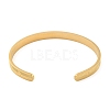 Boy Girl Stainless Steel Open Cuff Bangles for Women LS-BJEW-G708-01C-G-3
