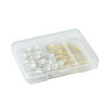 300Pcs 3 Styles Brass Bead Caps IFIN-FS0001-43-6
