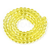 Transparent Glass Beads Strands LS-GLAA-T032-T6mm-12-3