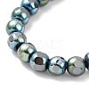 Electroplated Non-magnetic Synthetic Hematite Beads Strands G-G862-02-4