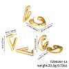 3 Pairs Elegant Fashionable Plastic Earring Sets ZG6884-10-1