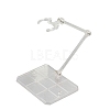 Plastic Stand Base Action Figure Display Holder ODIS-WH0018-87B-1