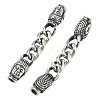 304 Stainless Steel Ends with Chain FIND-CJC0012-141D-3