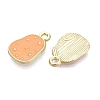 Alloy Enamel Pendants ENAM-Q003-07G-2