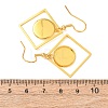304 Stainless Steel Earring Cabochon Settings STAS-D267-01B-G-2