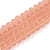 Transparent Glass Beads Strands EGLA-A044-T8mm-MD21-1
