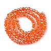 Electroplate Glass Beads Strands EGLA-A044-T3mm-B25-3
