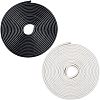 2 Rolls 2 Colors PU Leather Cord DIY-CA0001-88-1