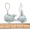 Cute Dolphin Handmade Porcelain Pendant Decorations PR-CBA0EE5-03B-3