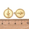 304 Stainless Steel Pendants STAS-K331-01B-G-2