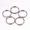 Tarnish Resistant 304 Stainless Steel Split Rings A-STAS-F117-33P-1