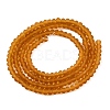 Transparent Glass Beads Strands EGLA-A044-T1mm-MD04-3