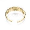 Brass Cuff Rings RJEW-Q161-024-NF-2