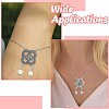 60Pcs 30 Styles Tibetan Style Zinc Alloy Multi-Strand Links FIND-CJ0003-63-7