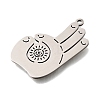 201 Stainless Steel Pendants STAS-S176-18P-2