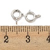 925 Sterling Silver Spring Ring Clasps STER-C005-06P-3