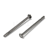 Titanium Stud Earring Findings X-FIND-R096-02A-P-2