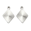 304 Stainless Steel Pendants STAS-C167-08F-P-1