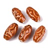 Vintage Handmade Porcelain Beads PORC-Q008-12D-1