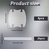 Car Door Handle Bling Plastic Protective Sticker AJEW-WH0518-77-2