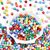Opaque Colours Glass Seed Beads SEED-N007-14D-2