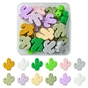 22Pcs 11 Colors Silicone Focal Beads SIL-FS0001-15-1